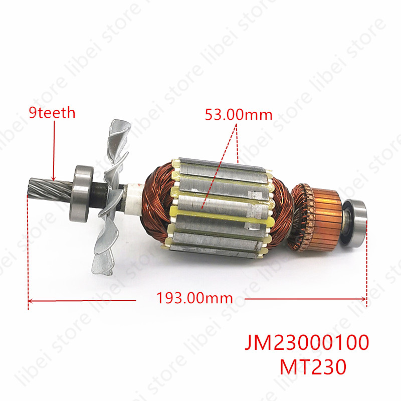 Power Tools Makita - عضو دوار أصلي JM23000100 لأدوات ماكيتا