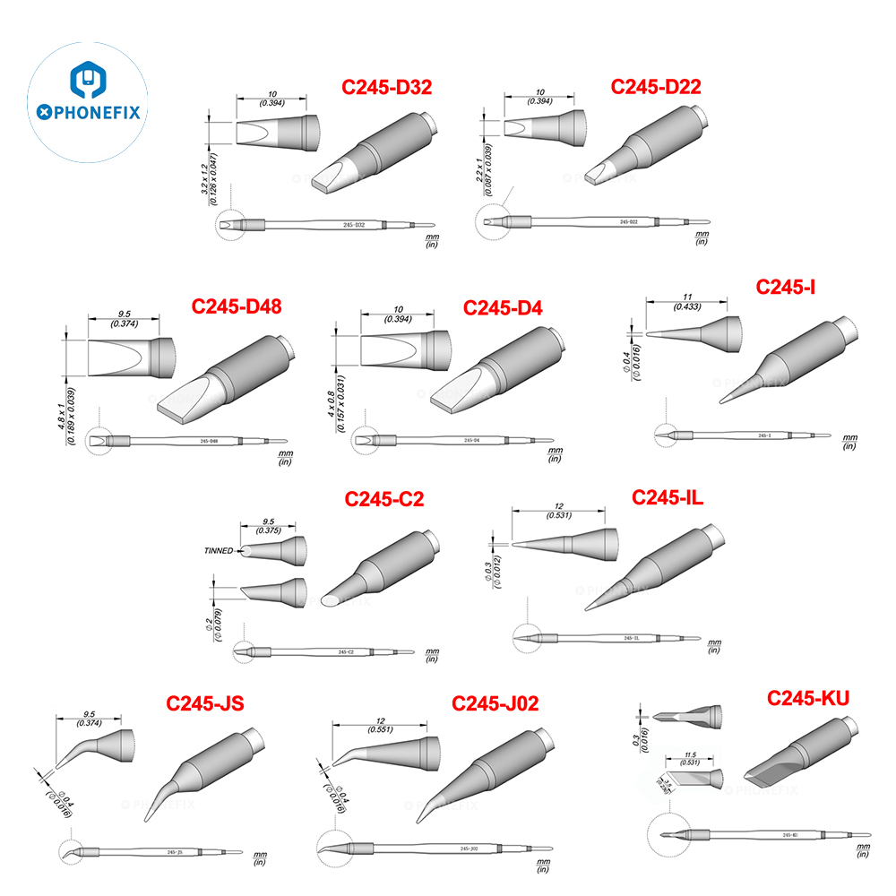 Power Tools Book - OEM C245 C470 سلسلة نصائح C245-KU