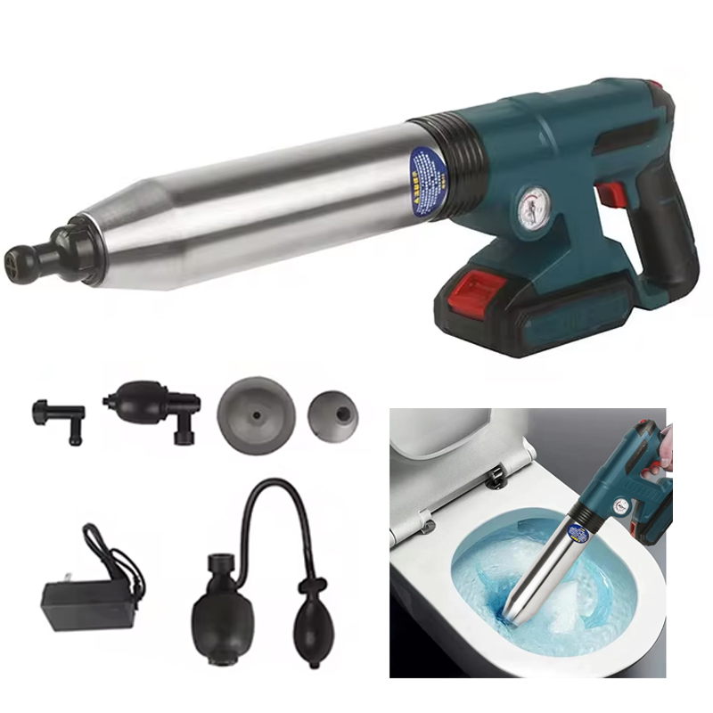 Power Tools Plumbing - جرافة مرحاض كهربائية عالية الضغط ،