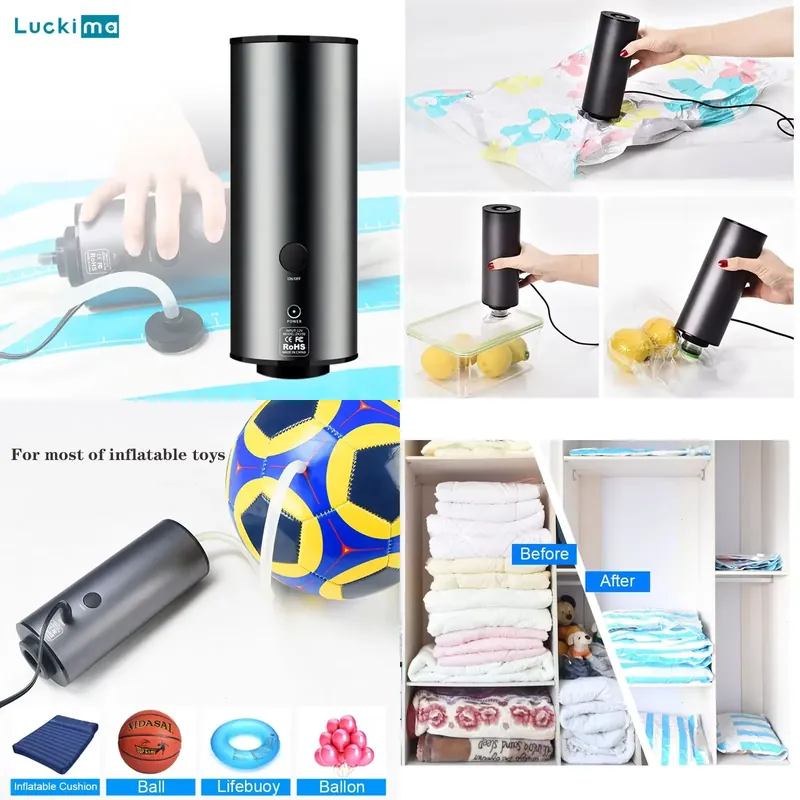 Air Compressor Mini - جهاز شفط الهواء المحمول 2 في