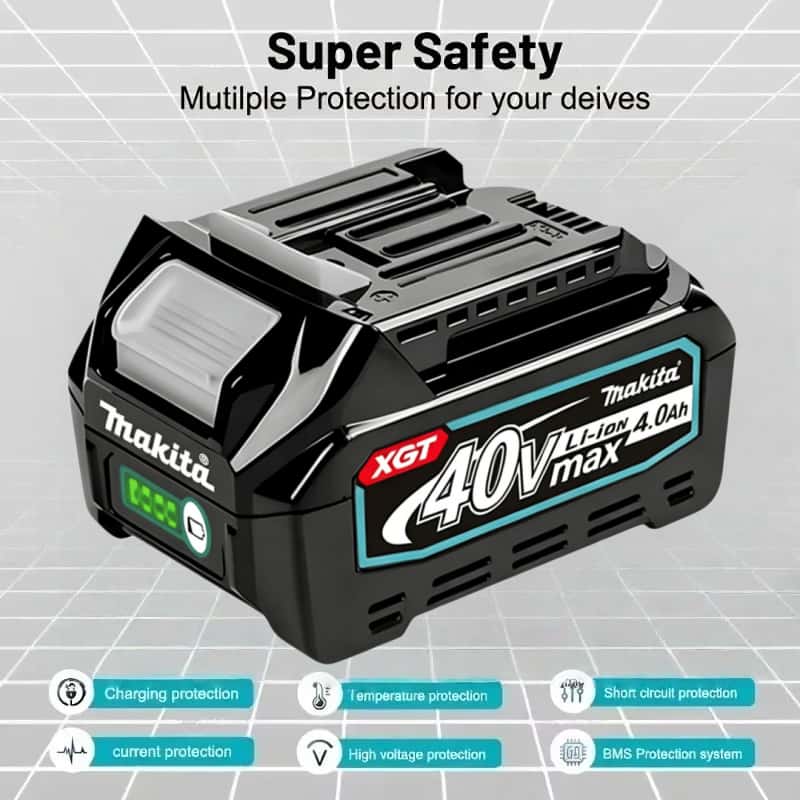 بطارية ماكيتا 40 فولت 4.0 أمبي - مراجعة Makita Power Tools Xgt وسعره