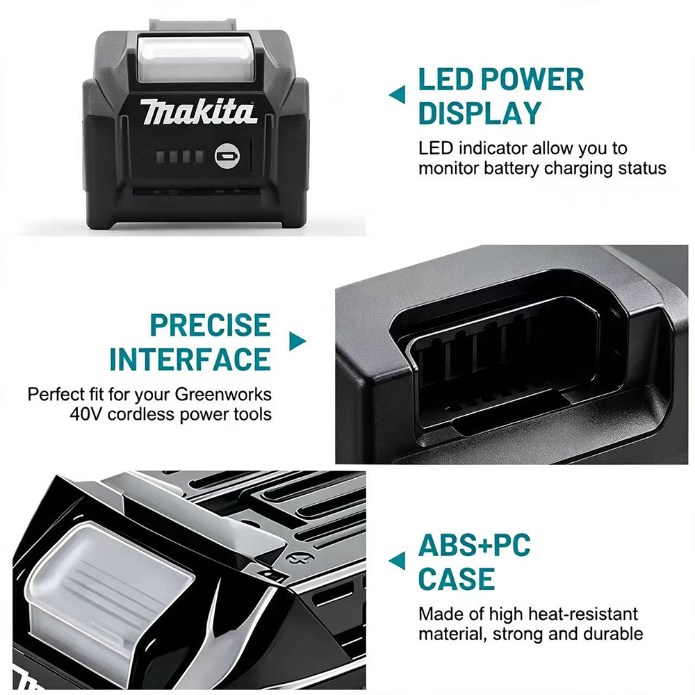 بطارية ليثيوم ماكيتا 40 فولت م - مراجعة Makita Power Tools Xgt وسعره