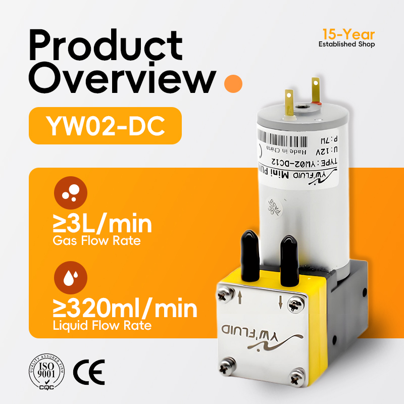 مضخة غشائية YW02 A-DC منخفضة ا - مراجعة Air Compressor Mini وسعره