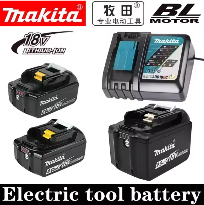 بطارية ماكيتا أصلية 18 فولت 9  - مراجعة Power Tools Makita وسعره