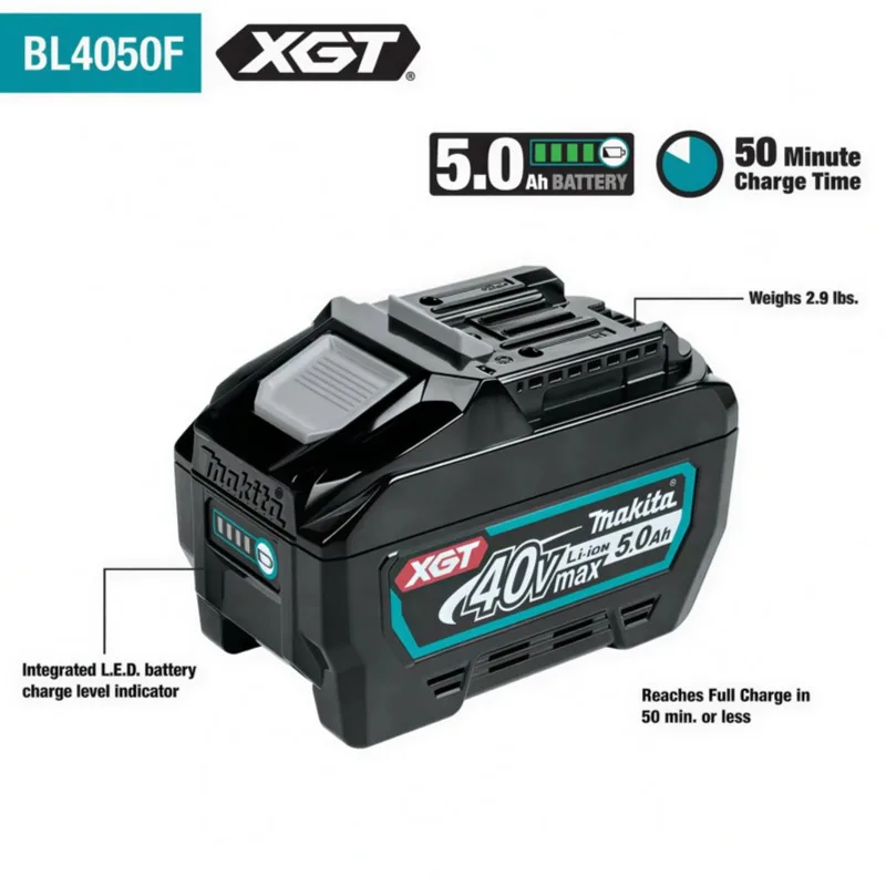 بطارية ماكيتا 40 فولت BL4040 B - مراجعة Makita Power Tools Xgt وسعره