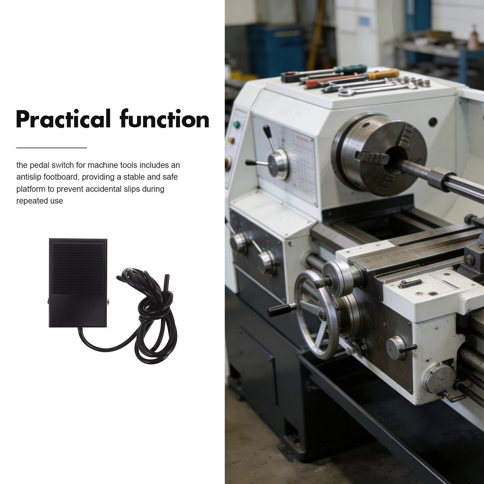 مفتاح دواسة قدم لحظي للآلات ال - مراجعة Power Tools Machine وسعره
