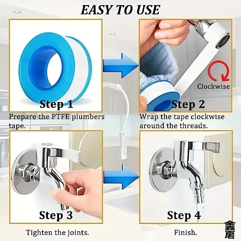 10 قطعة شريط عازل الموضوع ختم  - مراجعة Power Tools Plumbing وسعره