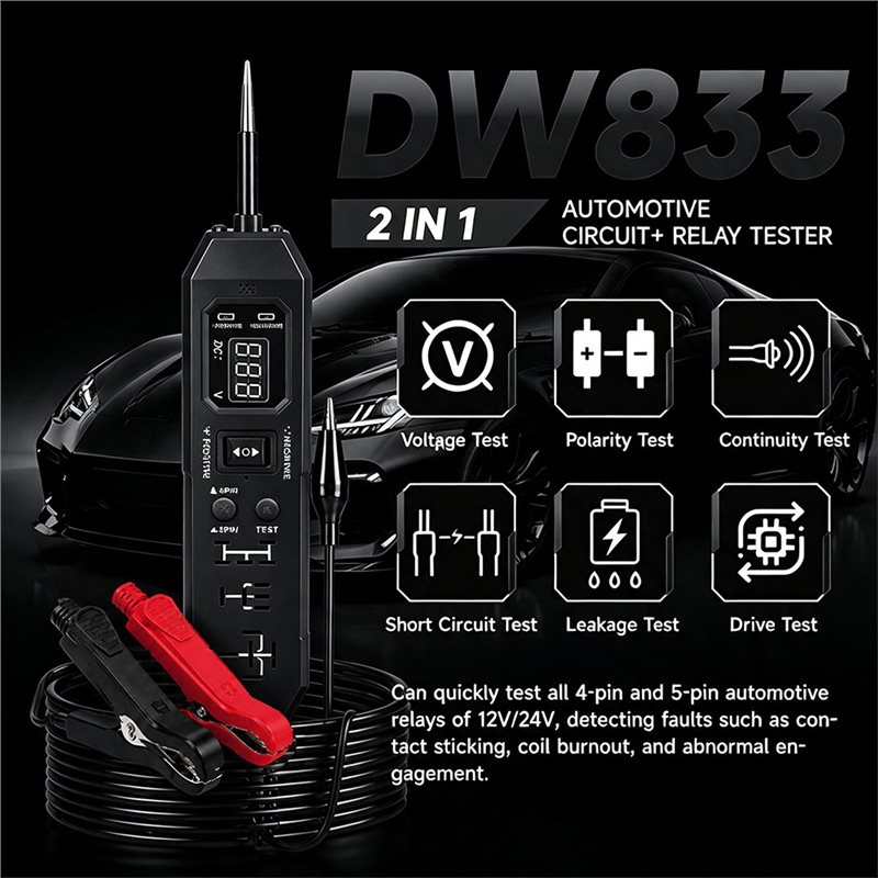 أداة تشخيص لدوائر الأعطال الكه - مراجعة Power Tools Automotive وسعره