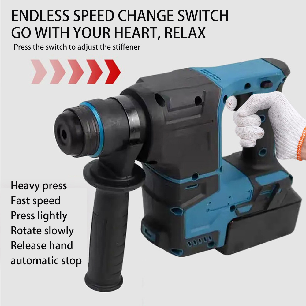 مثقاب مطرقة كهربائي بدون فرش 4 - مراجعة Power Tools Hilti وسعره