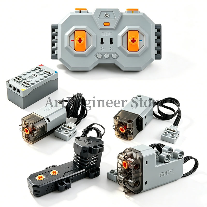 مجموعة قطع بناء CaDA مع محركات - مراجعة Power Tools Lego وسعره