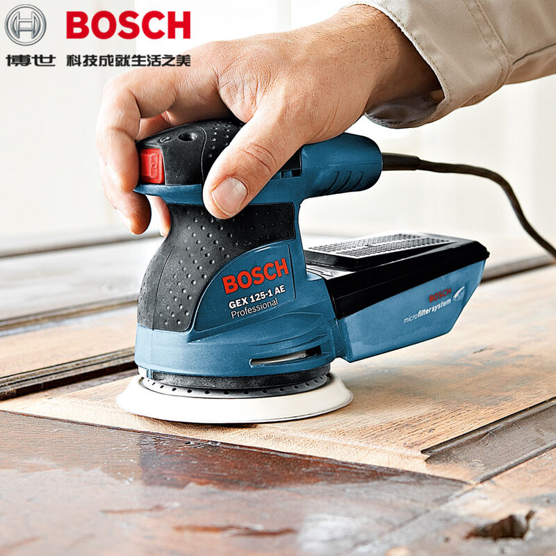 بوش GEX 125-1AE 220V آلة صنفرة - مراجعة Power Tools Machine وسعره