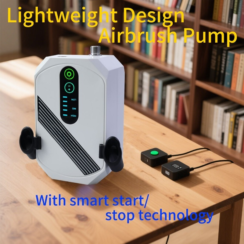 ضاغط هواء للرسم بالفرشاة الهوا - مراجعة Air Compressor Mini وسعره