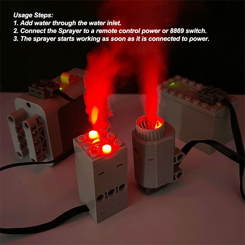 جهاز رش دخان تقني جديد بمحرك P - مراجعة Power Tools Lego وسعره