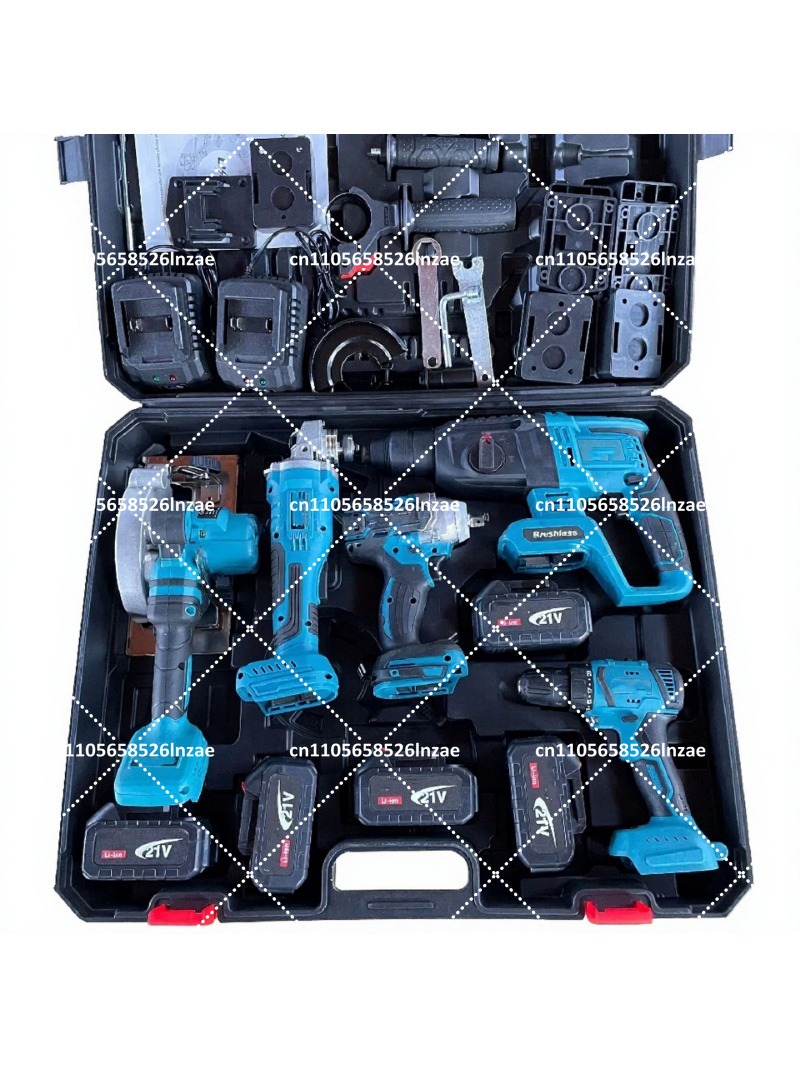 طقم أدوات كهربائية لاسلكية مع  - مراجعة Power Tools Combo Kits وسعره