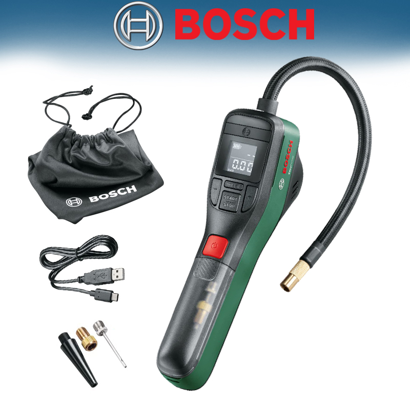 مضخة هواء مضغوط لاسلكية من بوش - مراجعة Air Compressor Mini وسعره