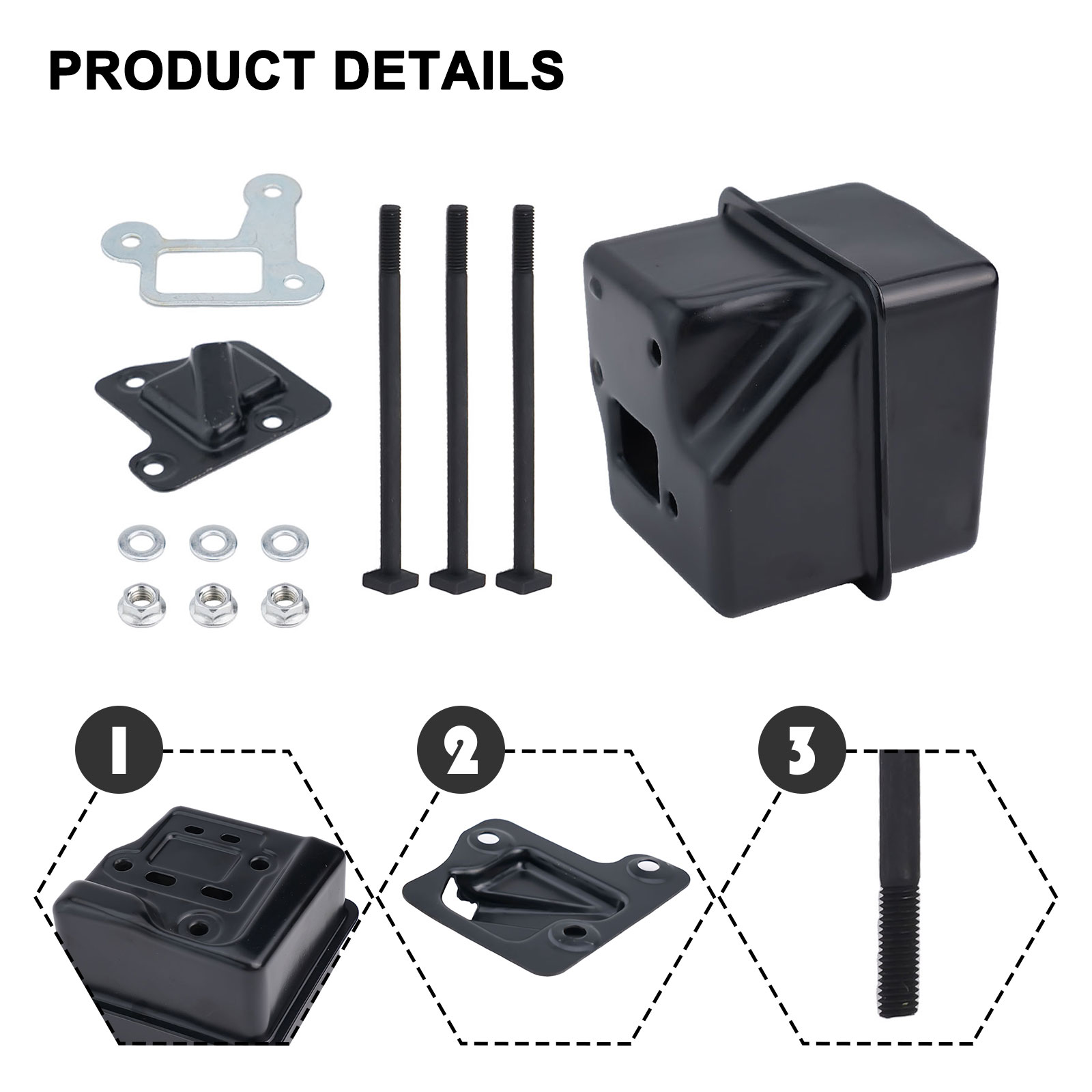 غطاء حشية كاتم صوت العادم MS م - مراجعة Power Tools Names وسعره