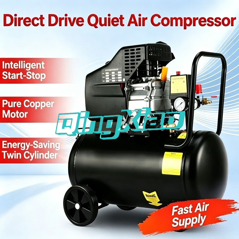 ضاغط هواء محمول سعة 24 لتر بقو - مراجعة Air Compressor Mini وسعره