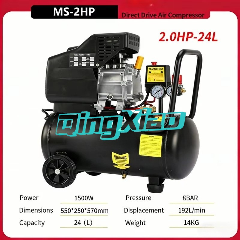 ضاغط هواء محمول سعة 24 لتر بقو - مراجعة Air Compressor Mini وسعره