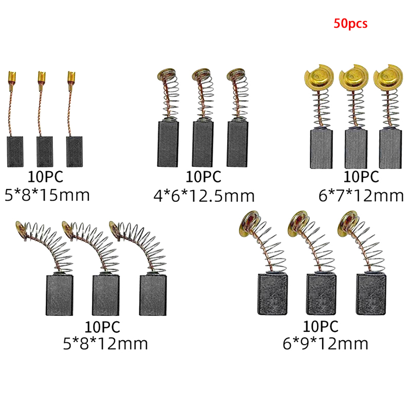 50 قطعة من فرش الكربون المتينة - مراجعة Power Tools Sander وسعره