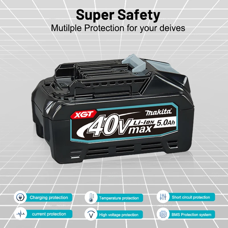 بطارية ماكيتا الأصلية 40 فولت  - مراجعة Makita Power Tools Xgt وسعره