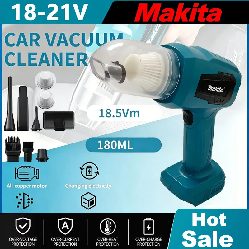 مكنسة ماكيتا اللاسلكية الصغيرة - مراجعة Power Tools Makita وسعره