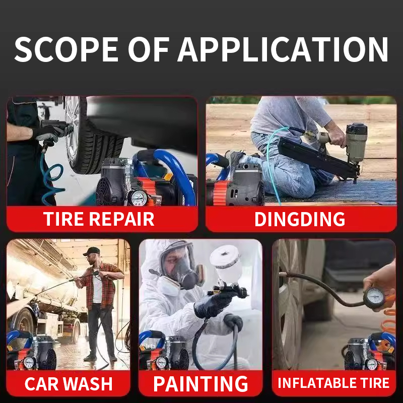 ضاغط هواء ليثيوم أيون بدون فرش - مراجعة Air Compressor Mini وسعره
