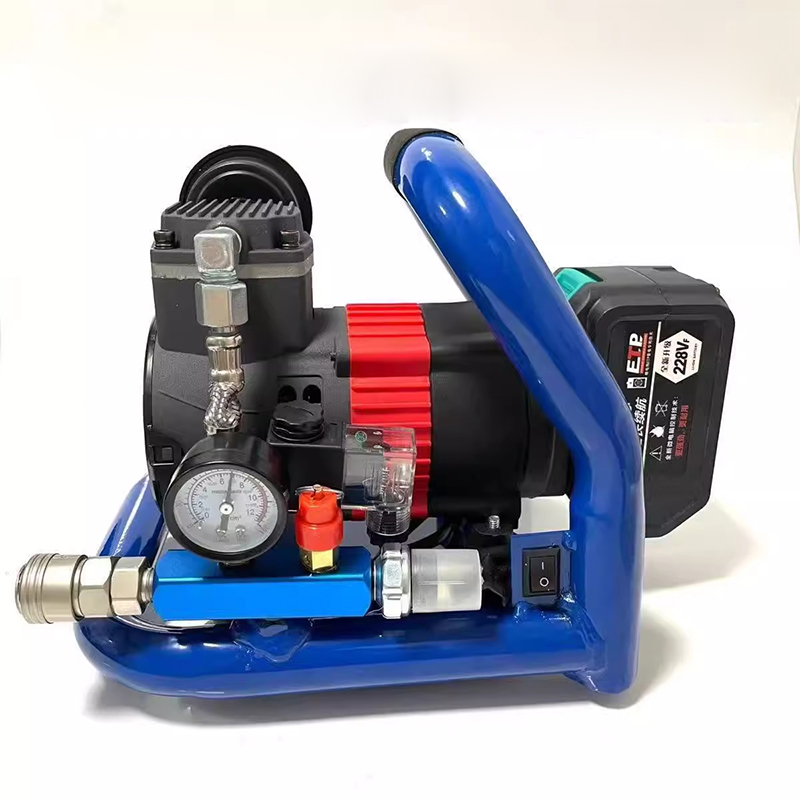 ضاغط هواء ليثيوم أيون بدون فرش - مراجعة Air Compressor Mini وسعره