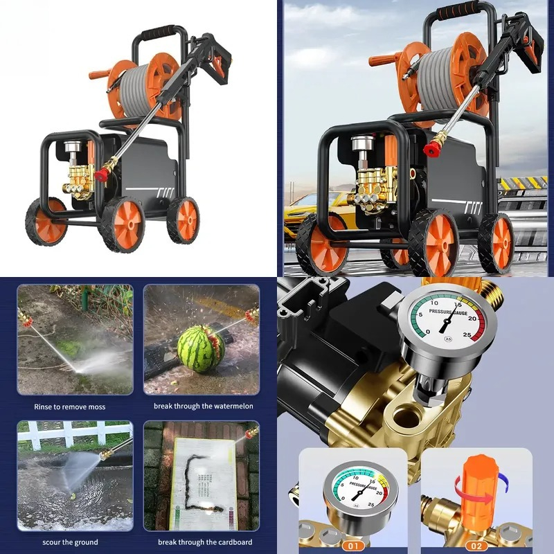 آلة غسيل سيارات تجارية عالية ا - مراجعة Power Tools Machine وسعره