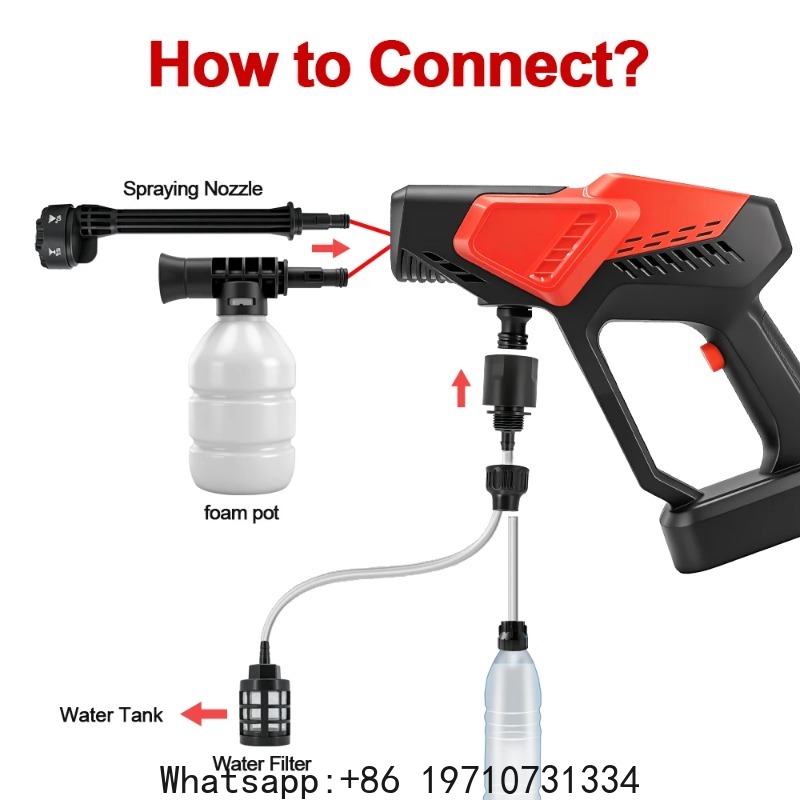 غسالة سيارات لاسلكية بضغط عالي - مراجعة Power Tools Makita وسعره